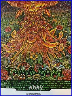 Dead and Company 2021 VIP Poster Signed & Numbered by EMEK