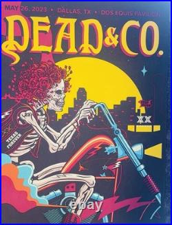Dead and Company 2023 Dallas Poster
