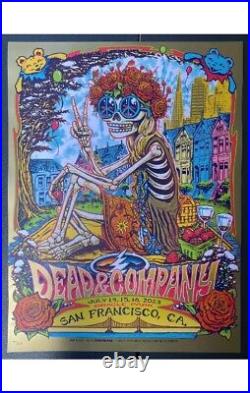 Dead and Company 2023 MUNK ONE Poster San Francisco CA FINAL SHOW MINT