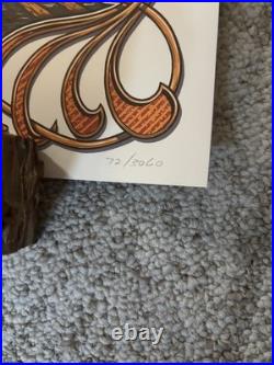 Dead and Company #72/3060 -8/1 2025 Luke Martin GD 60 Golden Gate Billy Strings