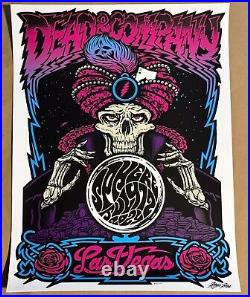 Dead and Company Ames Bros Poster Las Vegas 7/12/2024 Sphere #xxx/835