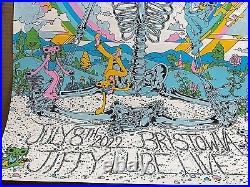 Dead and Company BRISTOW VA 2022 AP SCREEN PRINT POSTER SIGNED S/N #63/1540