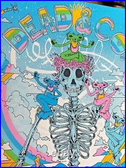 Dead and Company BRISTOW VA 2022 AP SCREEN PRINT POSTER SIGNED S/N #63/1540