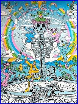 Dead and Company BRISTOW VA 2022 AP SCREEN PRINT POSTER SIGNED S/N #63/1540