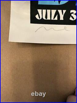 Dead and Company Boulder CO VIP Poster Dave Matthews Guest 7/3/23 Description