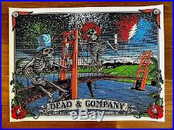 Dead and Company Chase Center San Fran CA NYE 2019 VIP Poster Mint condition