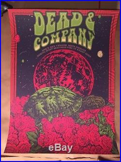 Dead and Company & Co Poster Raleigh North Carolina NC 6/9 print helton AE