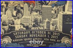 Dead and Company Concert Poster Madison Square Garden, New York, 2015 MINT
