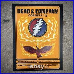 Dead and Company Cornell Barton Hall 5/8/2023 Poster Offical BRAND NEW