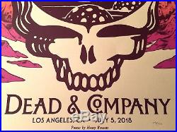 Dead and & Company Dodger Los Angeles LA 2018 Print Poster SE #/330 grateful