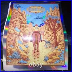 Dead and Company FOIL poster Las Vegas 7/05/2024 Sphere #XXX/530