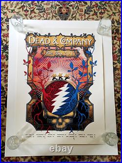 Dead and Company Fall Tour Poster 2017 No#435/2600