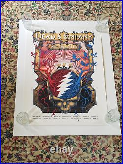 Dead and Company Fall Tour Poster 2017 No#435/2600