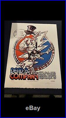 Dead and Company Offical Poster Nassau Coliseum New York 11/5/2019