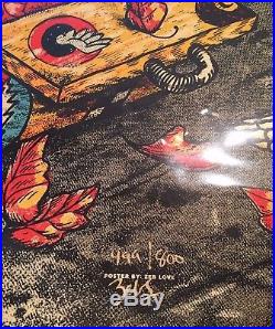 Dead and Company Official Detroit Poster 11/24 Fall Tour Little Caesars Signed