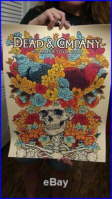 Dead and Company Overall Summer Tour VIP Poster 2018