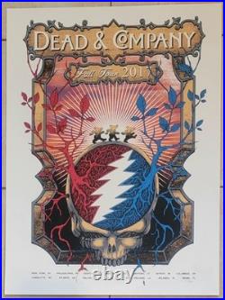 Dead and Company Poster 2017 Fall Tour 1557/2600