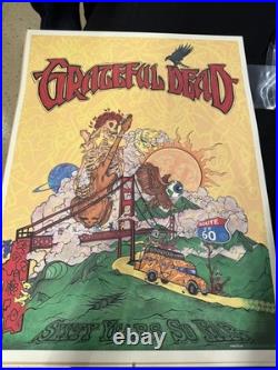 Dead and Company Poster 389/500 Grateful Dead 60 Golden Gate San Francisco