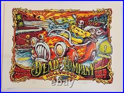 Dead and Company Poster 5/31 2017 Hollywood Bowl Aj Masthay Mint