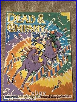 Dead and Company Poster 6/20/2017 Saratoga Springs Performing Arts Center 18x24