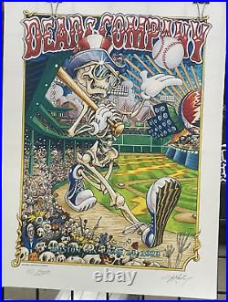 Dead & and Company Poster 6/24/23 Fenway Park Boston Red Sox LE xxx/2000 Day 1