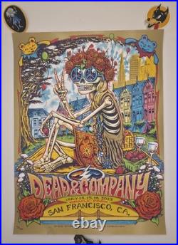 Dead and Company Poster 702/2100 San Francisco Oracle 2023 Munk One