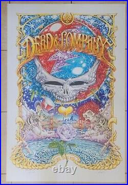 Dead and Company Poster Aj Masthay San Francisco 2023 XX/1750 Final Shows