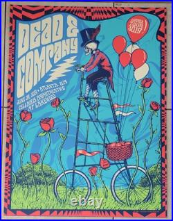 Dead and Company Poster Atlanta 2019 Cellairis Lakewood #13/800 Status
