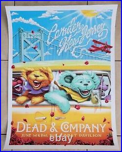 Dead and Company Poster BB & T Pavilion 2018 Camden 14/600 Ryan Pratt