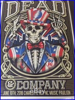 Dead and Company Poster Charlotte Print Artist Mark Sgarbossa Numbered