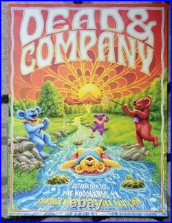 Dead and Company Poster Cynthia Woods 2021 Woodlands 87/1370 Ryan Pratt