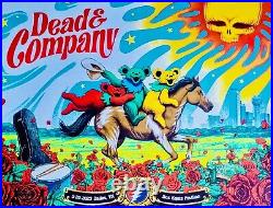 Dead and Company Poster Dallas Texas 2023 Dos Equis Numbered 104/1360 Ryan Pratt