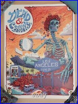 Dead and Company Poster Dodgers Stadium 6/11/2022