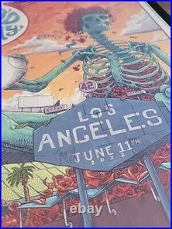 Dead and Company Poster Dodgers Stadium 6/11/2022 AE 16/160