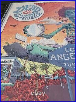 Dead and Company Poster Dodgers Stadium 6/11/2022 AE 16/160