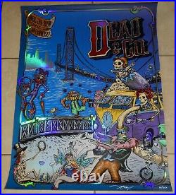Dead and Company Poster FOIL Chase Center 12/30 2019 S/N XXX/1150 MASTHAY