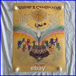 Dead and Company Poster Gold Variant Las Vegas Sphere 5-6-24 Marq Spusta #57/285