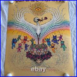 Dead and Company Poster Gold Variant Las Vegas Sphere 5-6-24 Marq Spusta #57/285