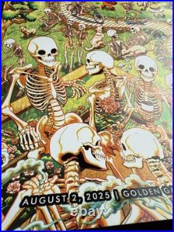 Dead and Company Poster Grateful Dead 60 2025 Concert Poster 8/2 San Francisco Dead and Company Poster Grateful Dead 60 2025 Concert Poster 8/2 San Francisco
