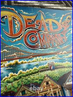 Dead and Company Poster Grateful Dead 60 2025 Concert Poster 8/2 San Francisco Dead and Company Poster Grateful Dead 60 2025 Concert Poster 8/2 San Francisco