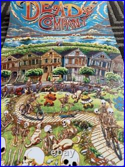 Dead and Company Poster Grateful Dead 60 2025 Concert Poster 8/2 San Francisco