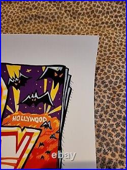 Dead and Company Poster Hollywood Bowl Halloween 2021 Masthay Jerry Garcia & Co