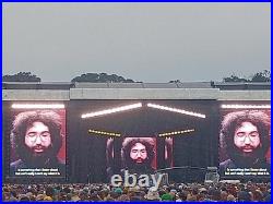 Dead and Company Poster Jerry Bday Show 8/1 Grateful Dead 60 San Francisco GD60