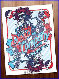 Dead and Company Poster June 28, 2017 Cuyahoga Falls Blossom ARTIST SIGNED