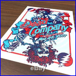 Dead and Company Poster June 28, 2017 Cuyahoga Falls Blossom ARTIST SIGNED