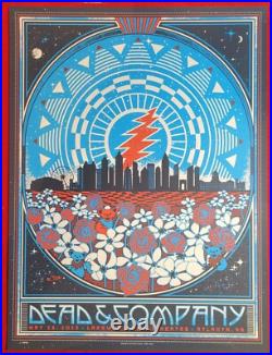 Dead and Company Poster Lakewood Amp, Atlanta GA 2023 5/28 Findley 135/1910