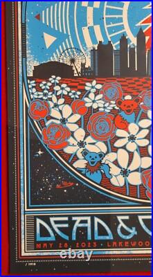 Dead and Company Poster Lakewood Amp, Atlanta GA 2023 5/28 Findley 135/1910