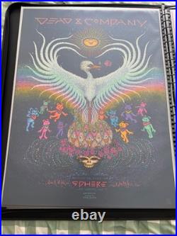 Dead and & Company Poster Las Vegas Nevada Sphere 5/26 2024 Marq Spusta Dead and & Company Poster Las Vegas Nevada Sphere 5/26 2024 Marq Spusta