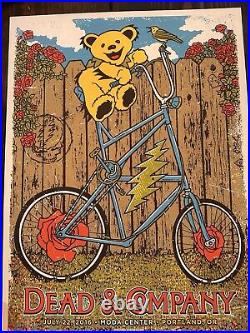 Dead and Company Poster Moda Center 2016 Rare