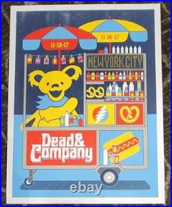 Dead and Company Poster New York 2017 MSG Madison Square Garden XX/500
